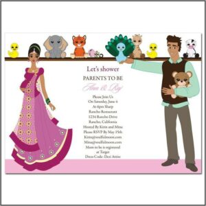 Baby Shower Invitation Templates India