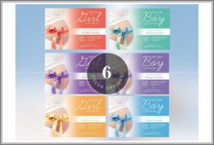 Baby Shower Invitation Templates Photoshop