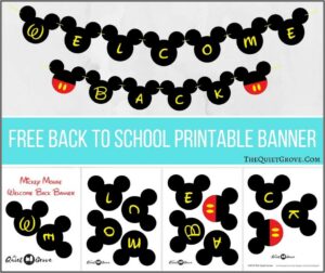 Baby Shower Welcome Sign Template Free