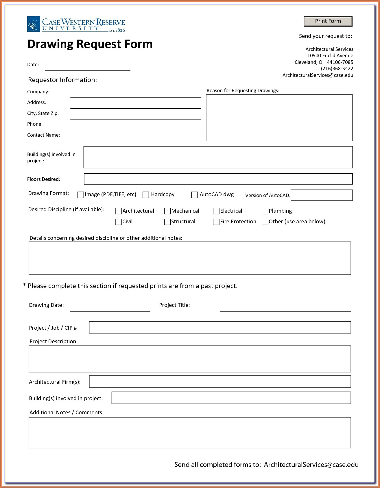 Bank Construction Draw Request Form