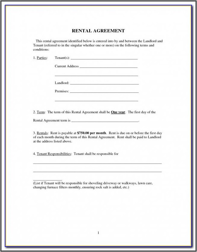 Basic Commercial Lease Agreement Template Free Uk