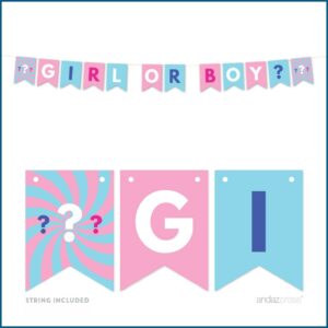 Blank Gender Reveal Invitations