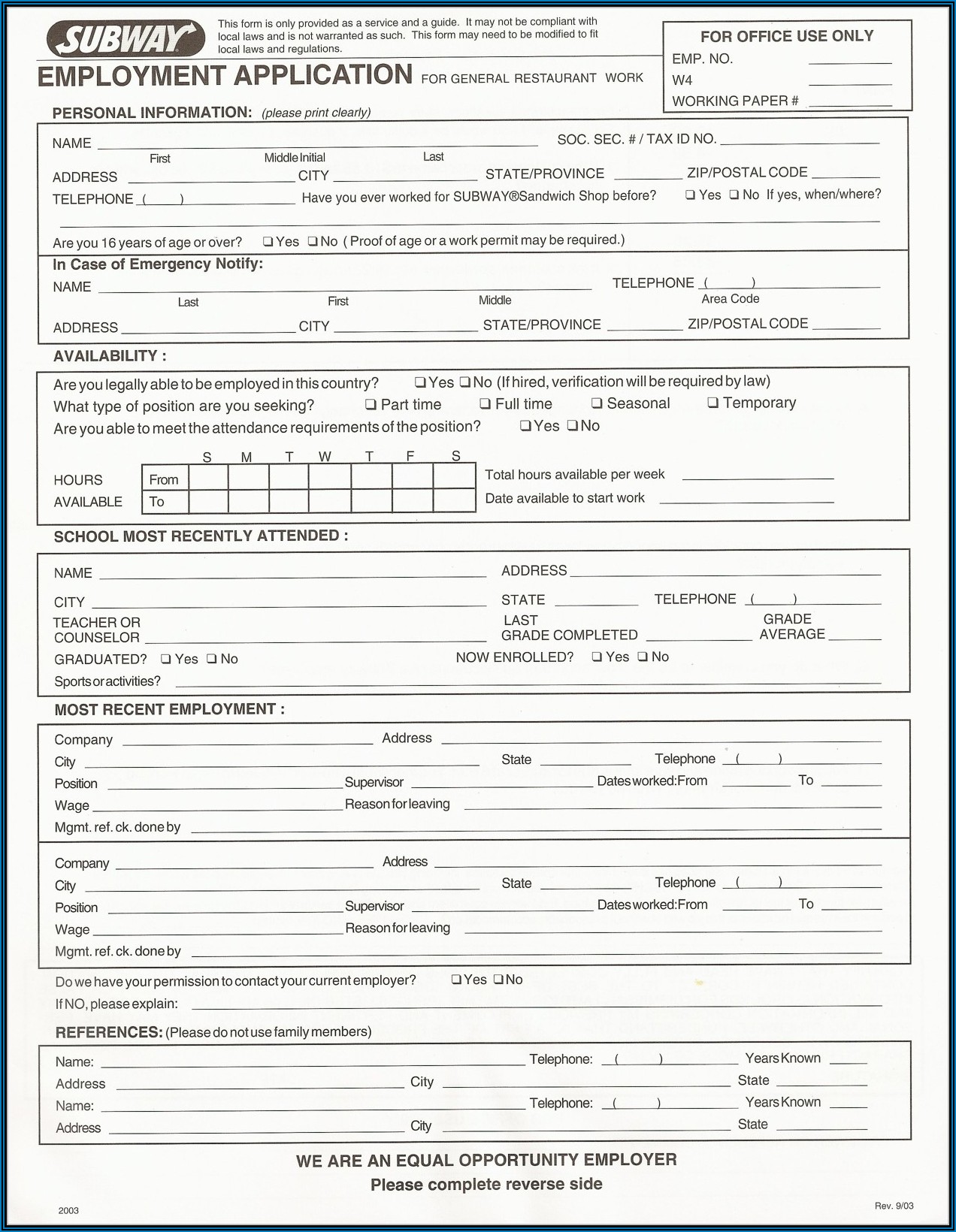 Blank Ub 04 Form Printable