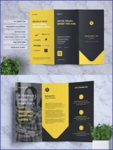 Business Tri Fold Brochure Template