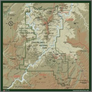 Canyonlands National Park Map