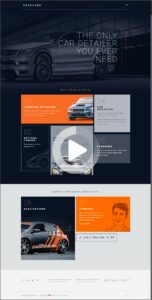 Car Detailing Website Templates
