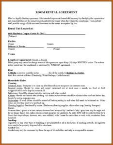 Car Rental Agreement Sample Free Word