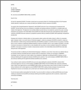 Cease And Desist Letter Template Uk