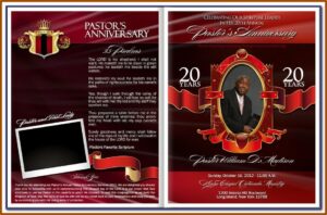 Choir Anniversary Program Template