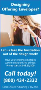 Church Tithe Envelope Template