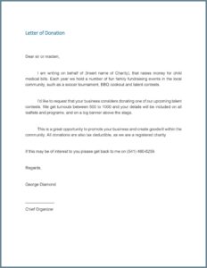 Clothing Sponsorship Contract Template