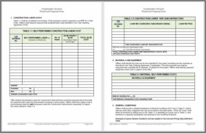 Construction Proposal Templates Word