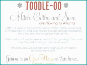 Coworker Farewell Party Invitation Wording