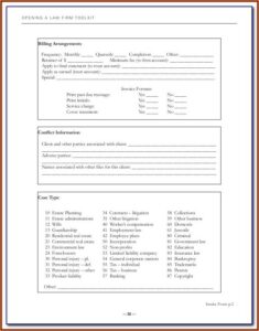 Criminal Client Intake Form