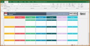 Customize Calendar Template