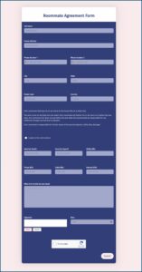 Daycare Registration Form Template