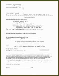 Deed Of Trust Sample Form Philippines