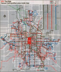 Denver Rtd Map Bus