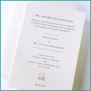 Die Cut Invitation Sleeve