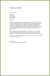 Dinner Invitation Email Example