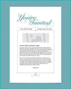 Dinner Invitation Email Template