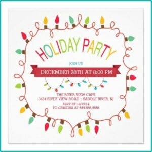 Dinner Party Invitation Email To Employees