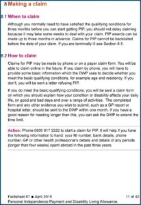 Disability Living Allowance Claim Form Online