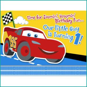 Disney 1st Birthday Invitations