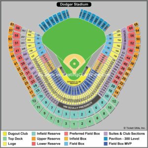 Dodger Stadium Seating Chart 2019