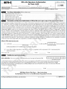 E File Signature Authorization Form