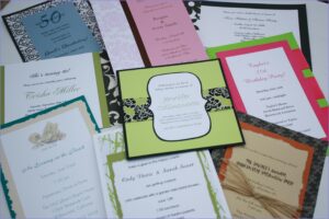 Easy Homemade Birthday Invitations