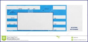 Fake Police Ticket Template