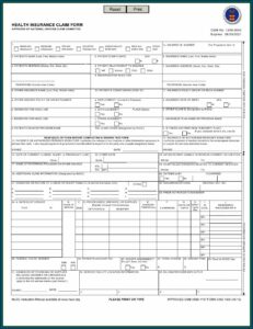 Fillable Ub 04 Claim Form