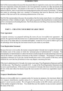 Florida Irrevocable Trust Execution Formalities