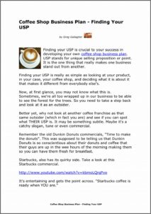 Food Franchise Business Plan Template