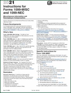 Form 1099 Misc Pdf