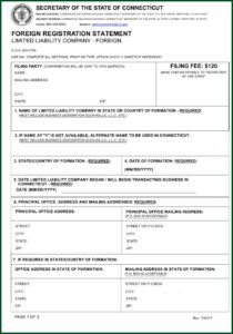 Form An Llc In Connecticut Concord