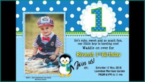 Free 1st Birthday Invitation Cards For Whatsapp