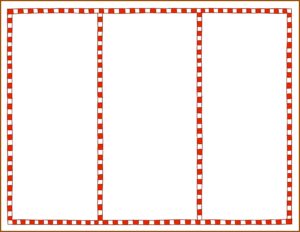 Free Blank Tri Fold Brochure Template Download