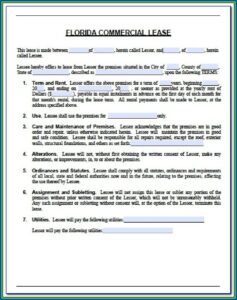 Free Commercial Lease Agreement Ontario
