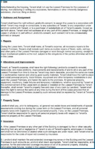 Free Commercial Lease Form Download