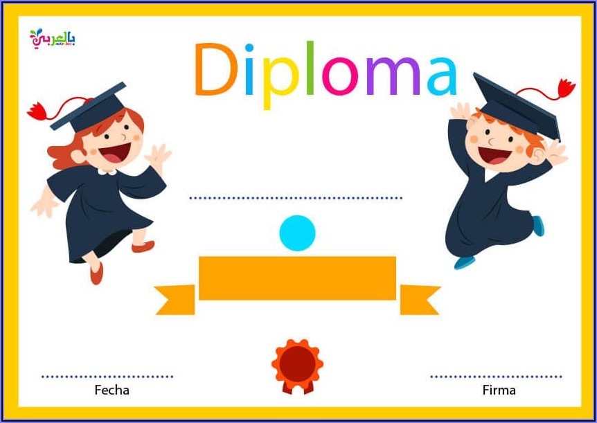 Free Graduation Diploma Template