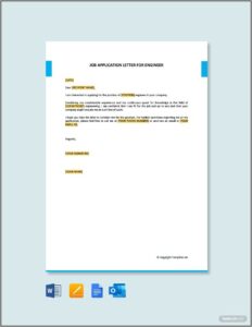 Free Job Application Template Google Docs