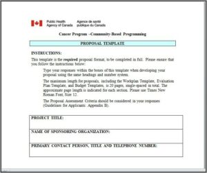 Free Job Proposal Template Samples