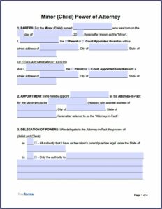Free Legal Guardianship Forms Ohio