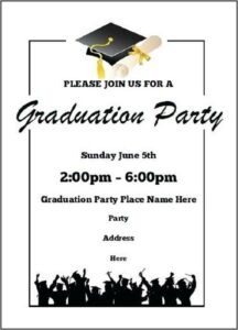 Free Nursing School Graduation Invitation Templates