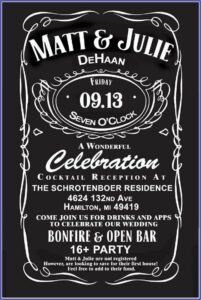 Free Printable Jack Daniels Birthday Invitation Template