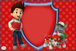 Free Printable Paw Patrol Birthday Invitations