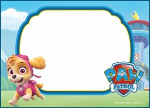 Free Printable Paw Patrol Invitations