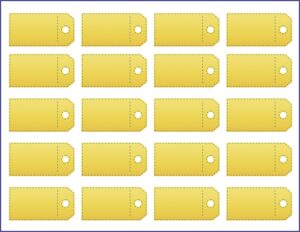 Free Printable Price Tags Labels Template